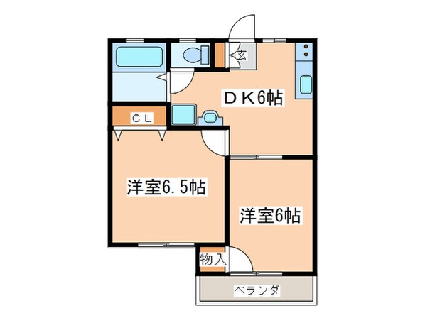 ＦＣハイムの物件間取画像